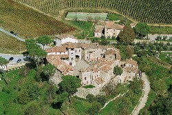 Monastero d'Ombrone, in passato castello, oggi resort di lusso